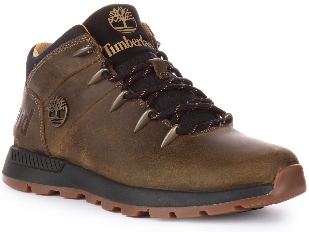 Timberland A61R4 Sprint Trekker in Oliv Schnürstiefel – 4feetshoes