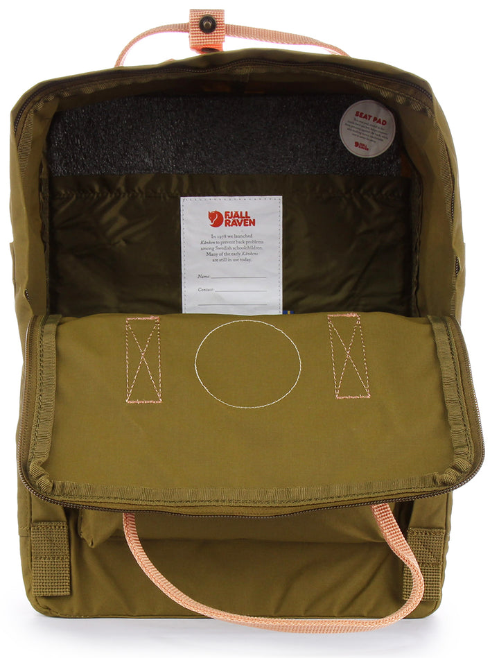 Fjallraven Kanken Backpack In Olive Green