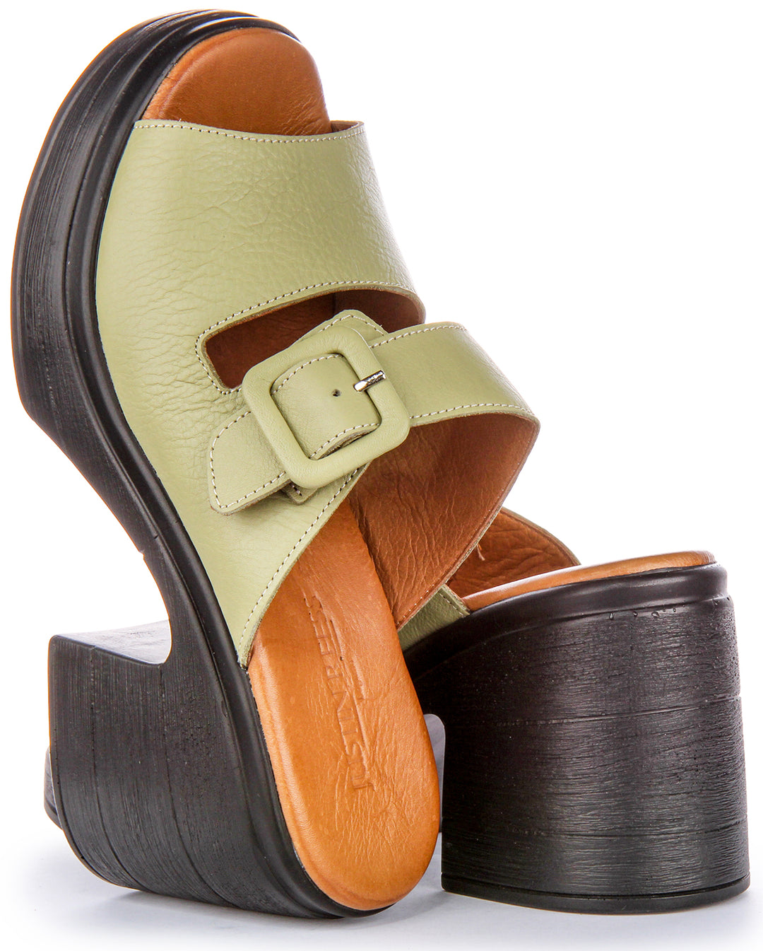 Justinreess England Audrey In Olive For Women