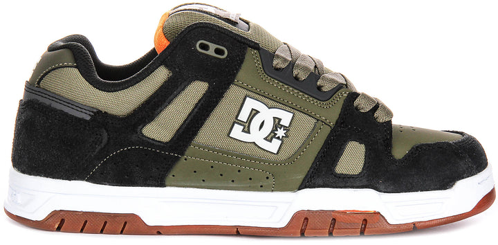 Dc Shoes Stag In Olive For Men