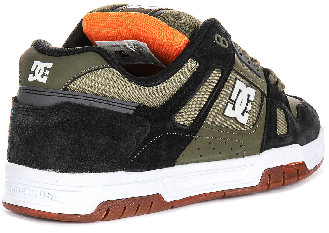 Dc Shoes Stag In Olive For Men