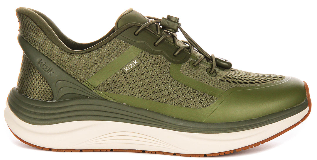 Kizik London In Olive For Men