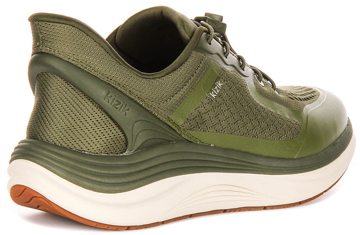 Kizik London In Olive For Men