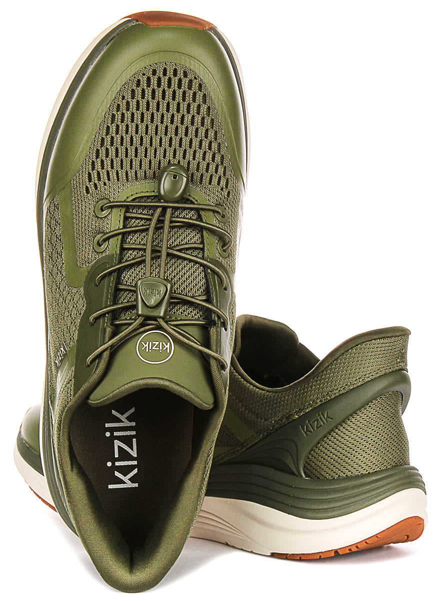 Kizik London In Olive For Men