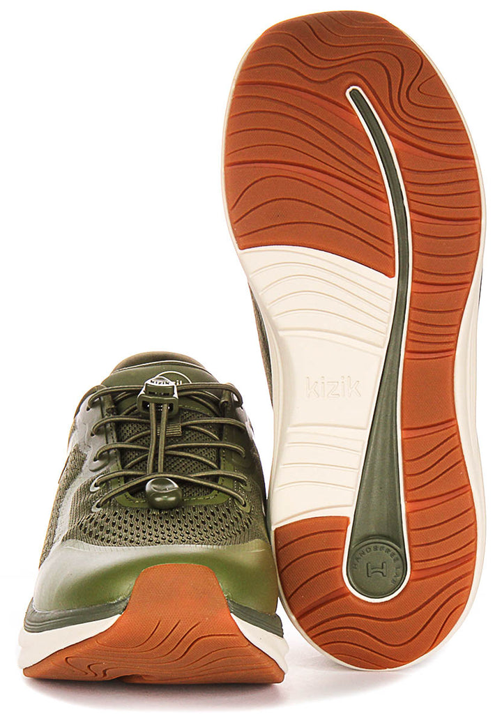 Kizik London In Olive For Men