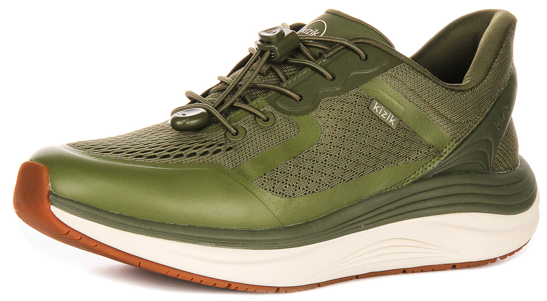 Kizik London In Olive For Men