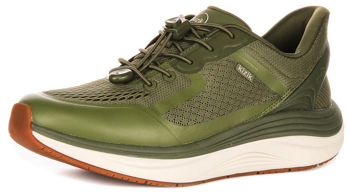 Kizik London In Olive For Men