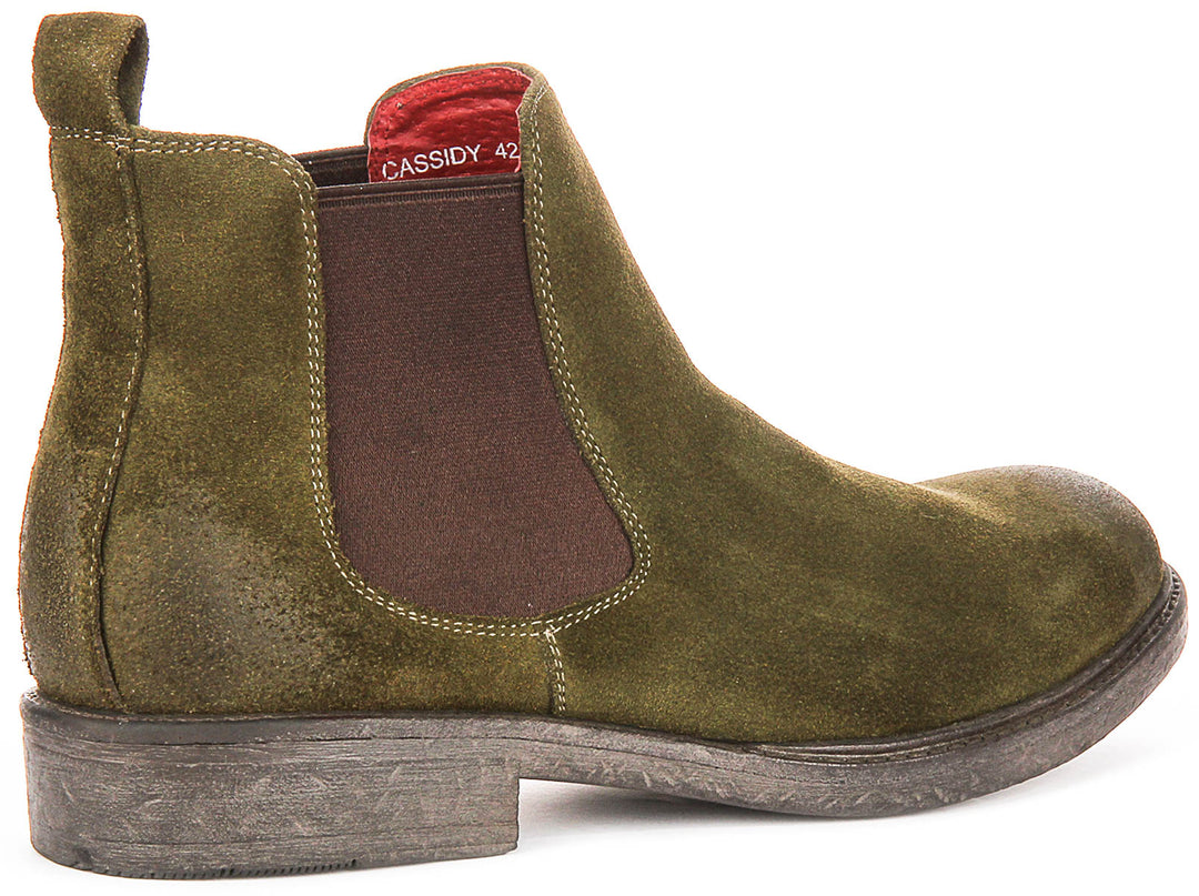 Justinreess England Cassidy In Olive For Men