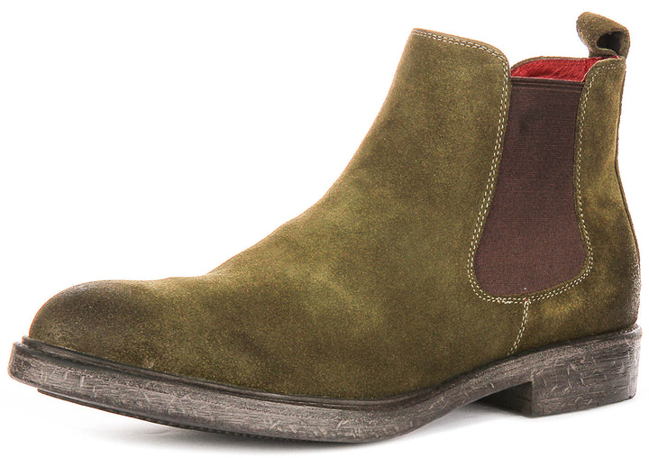 Justinreess England Cassidy In Olive For Men