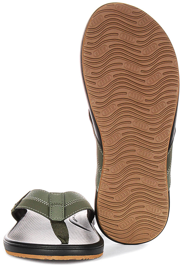 Reef Cushion Phantom In Olive For Men