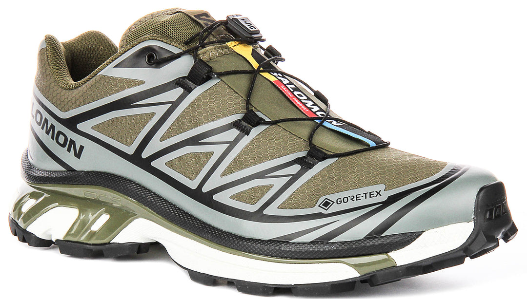 Salomon XT-6 Gtx In Olive For Unisex