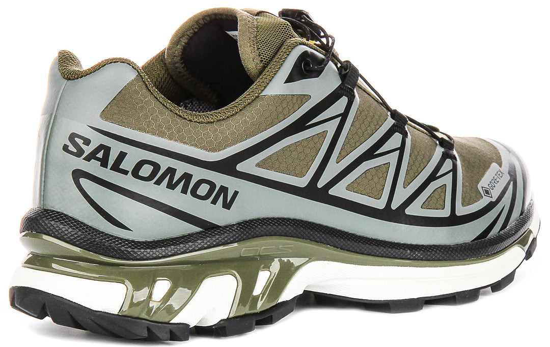 Salomon XT-6 Gtx In Olive For Unisex