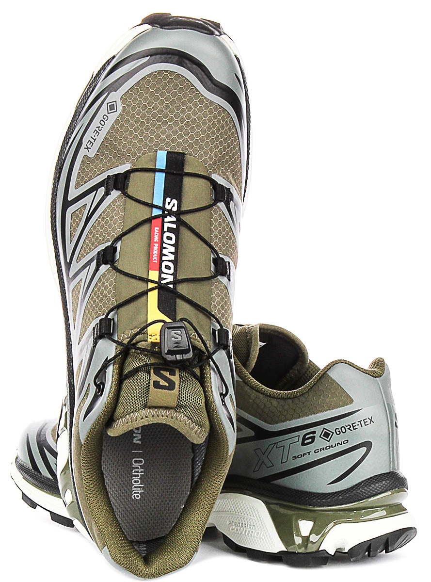 Salomon XT-6 Gtx In Olive For Unisex