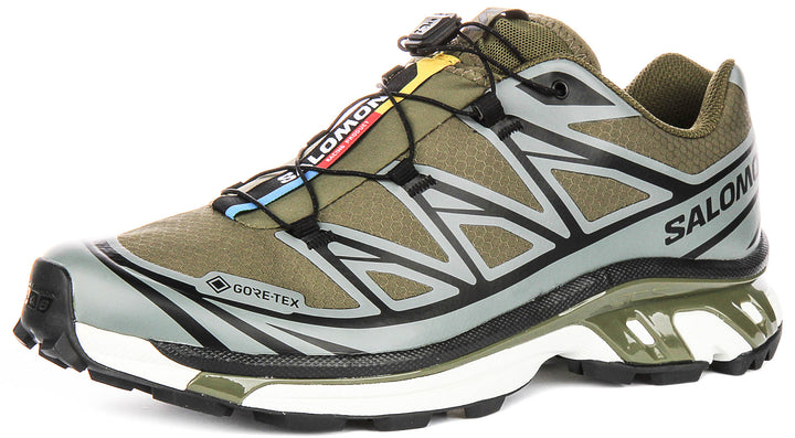 Salomon XT-6 Gtx In Olive For Unisex