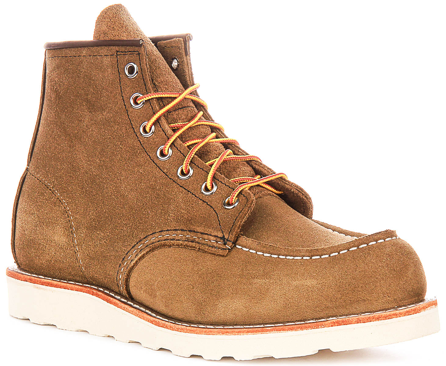 Red Wing 8881 Olive For Men | Classic Moc Toe Leather Boots