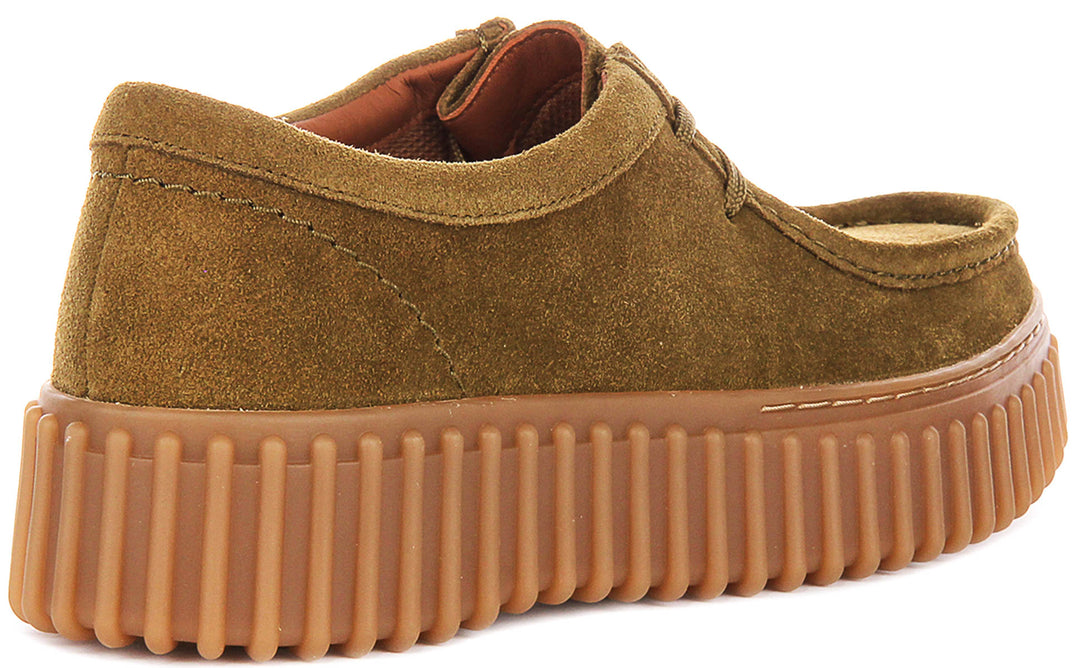 Clarks Torhill Bee In Olive For Women