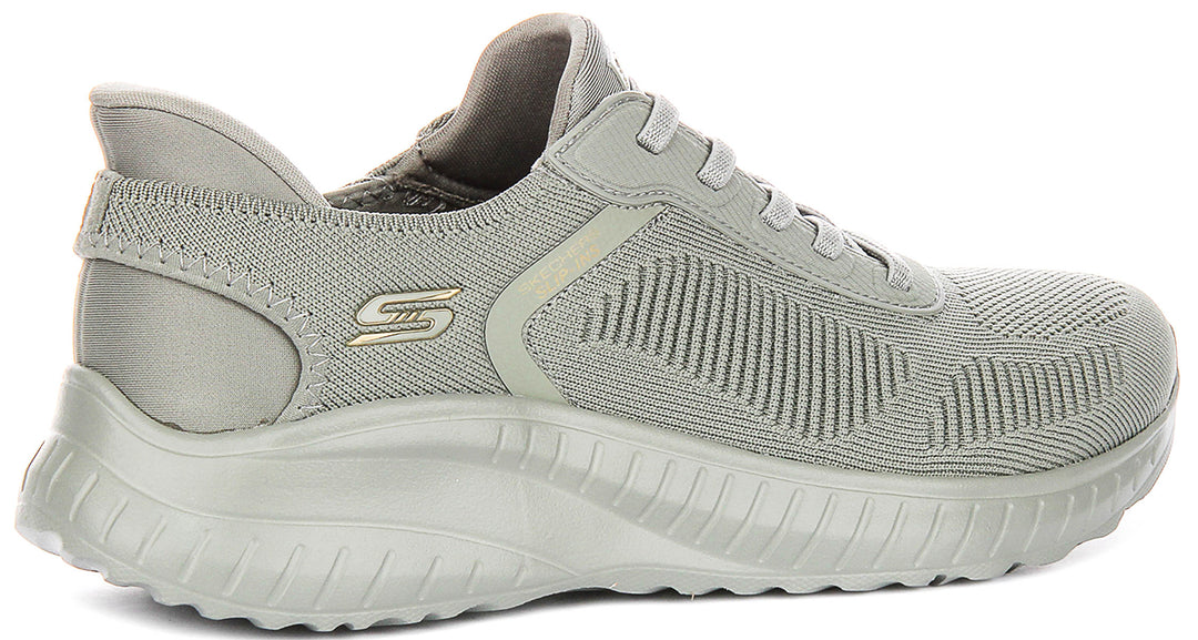 Skechers Bobs Sport Squad In Olive For Women