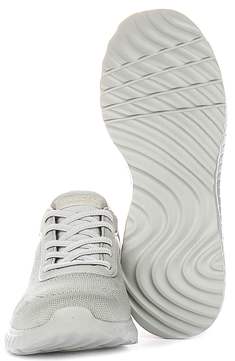 Skechers Bobs Sport Squad In Olive For Women