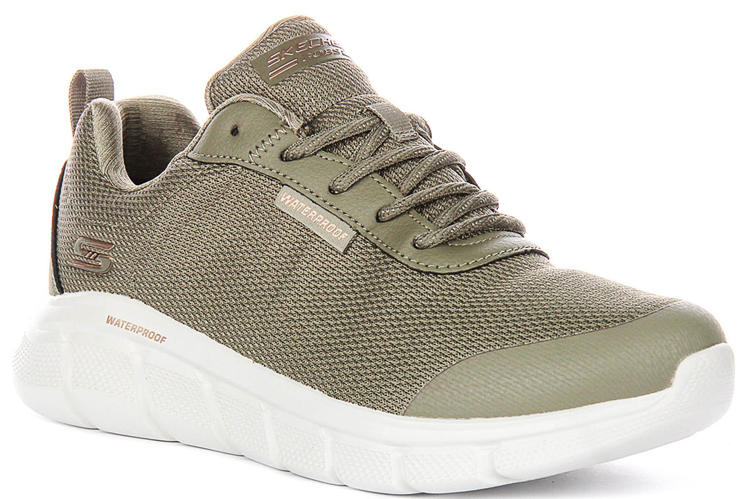 Skechers Bobs Sport Waterproof In Olive For Women