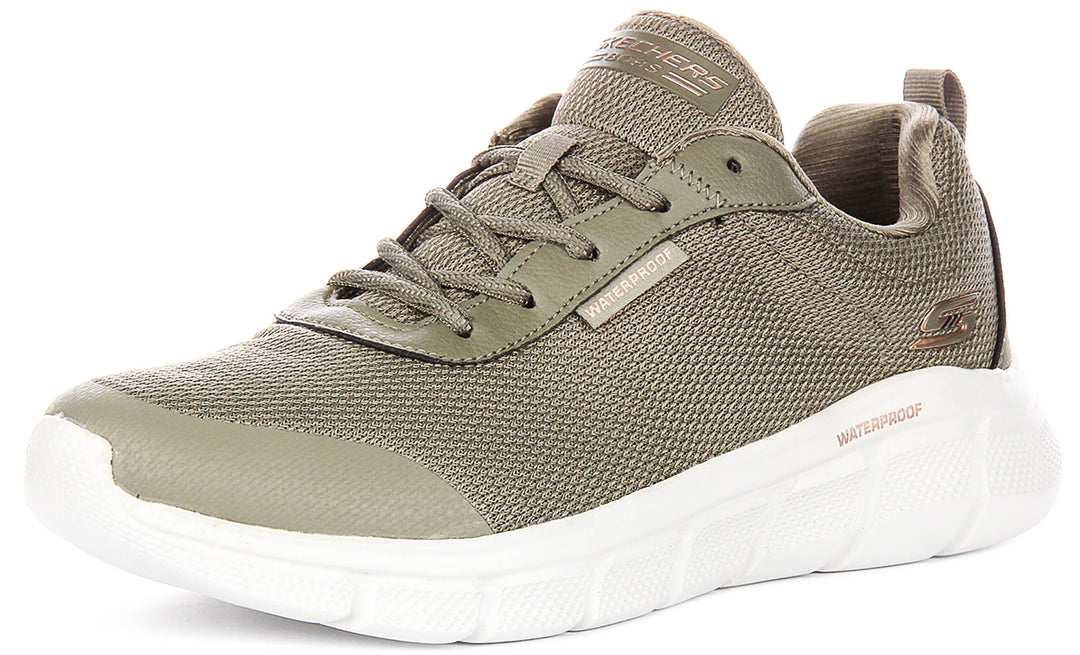 Skechers Bobs Sport Waterproof In Olive For Women