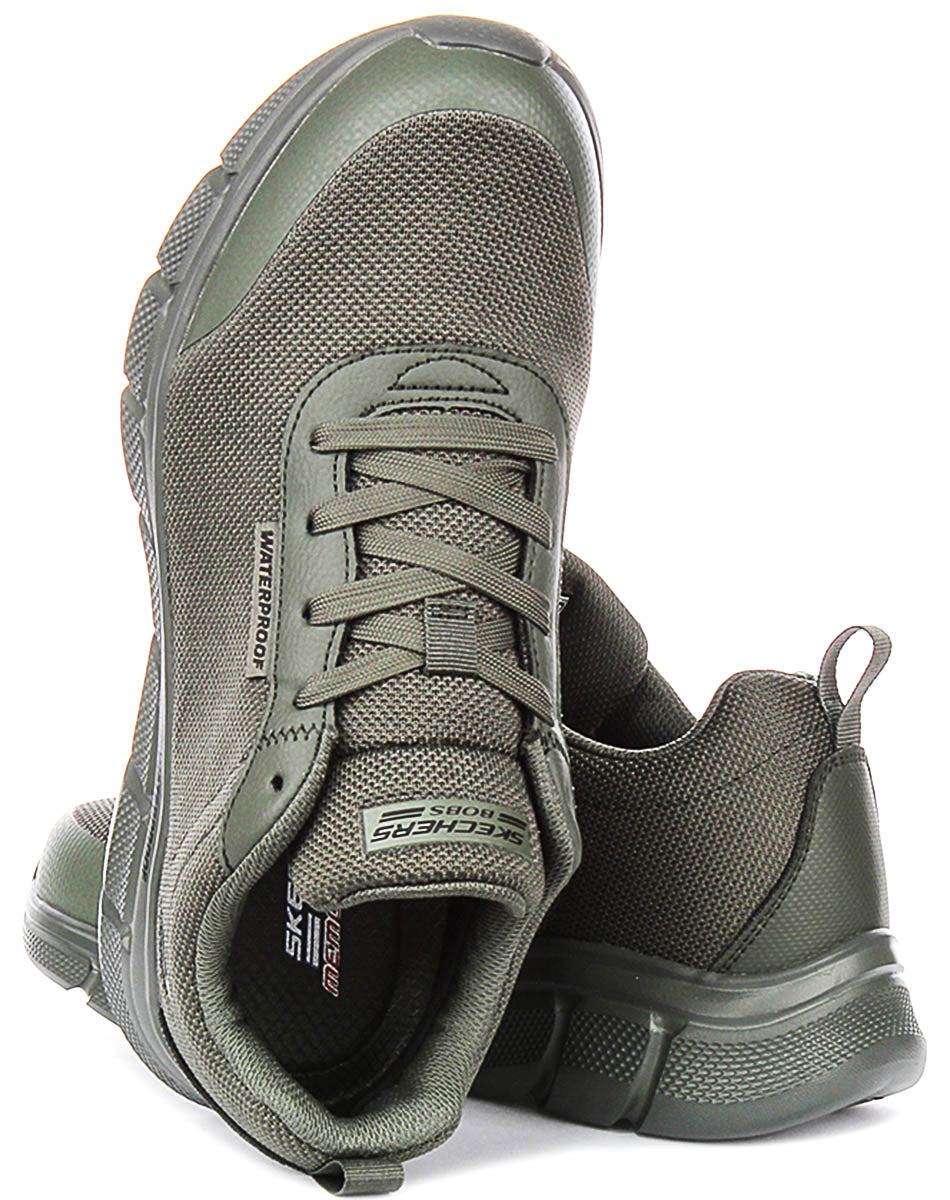 Skechers Bobs Sport B In Olive For Men
