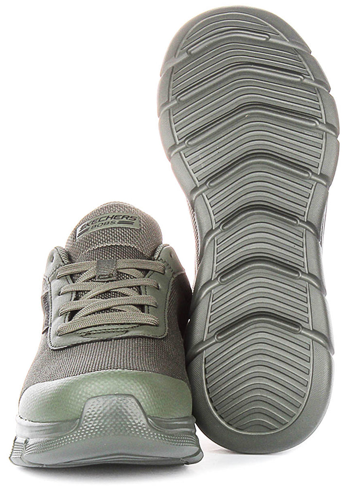 Skechers Bobs Sport B In Olive For Men