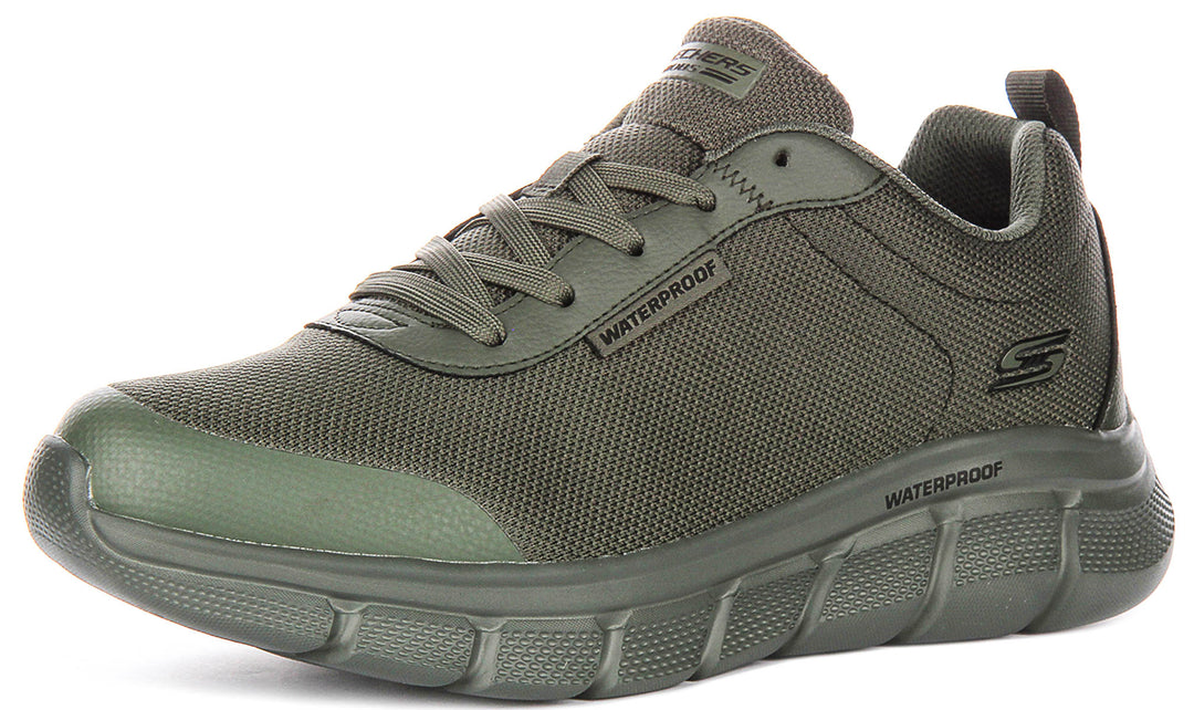 Skechers Bobs Sport B In Olive For Men