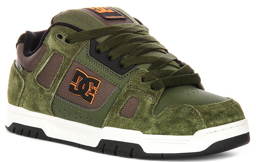 Dc Shoes Stag In Olive For Men