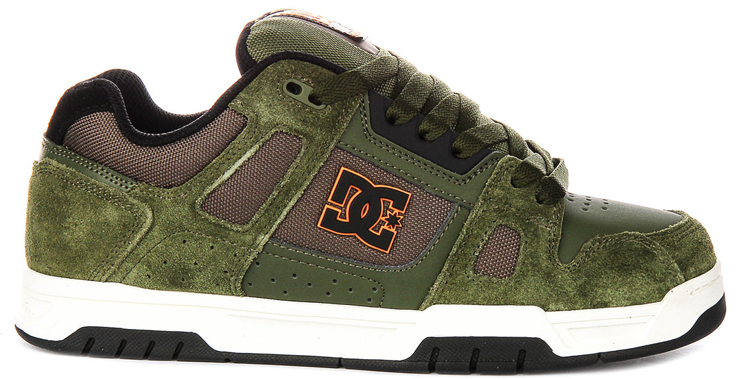 Dc Shoes Stag In Olive For Men
