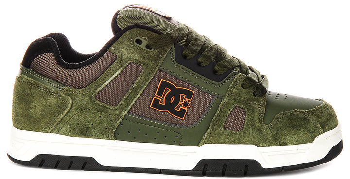 Dc Shoes Stag In Olive For Men