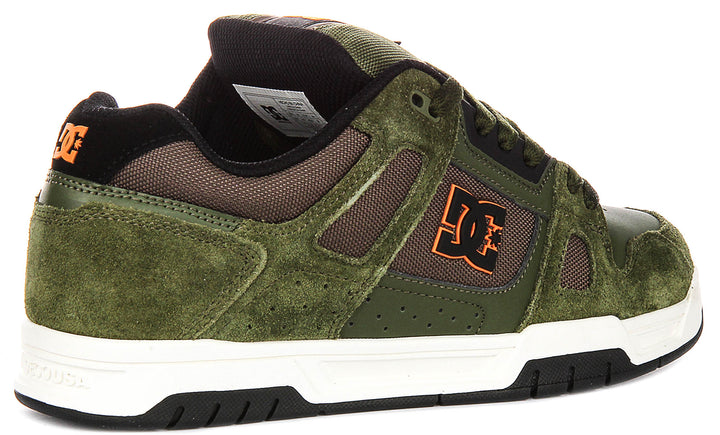 Dc Shoes Stag In Olive For Men