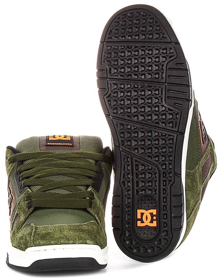 Dc Shoes Stag In Olive For Men