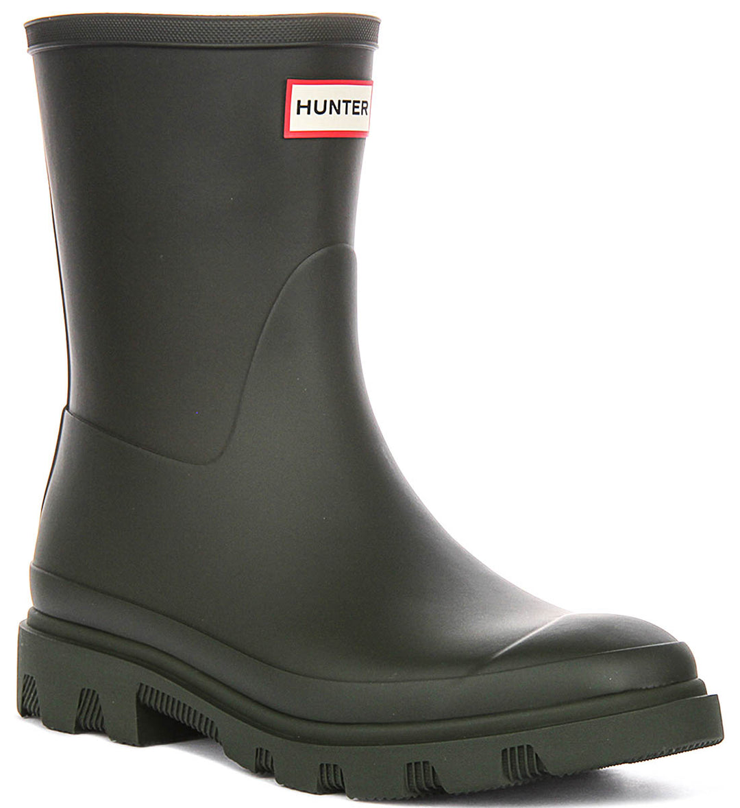 Hunter Downpour Short Boot In Olive