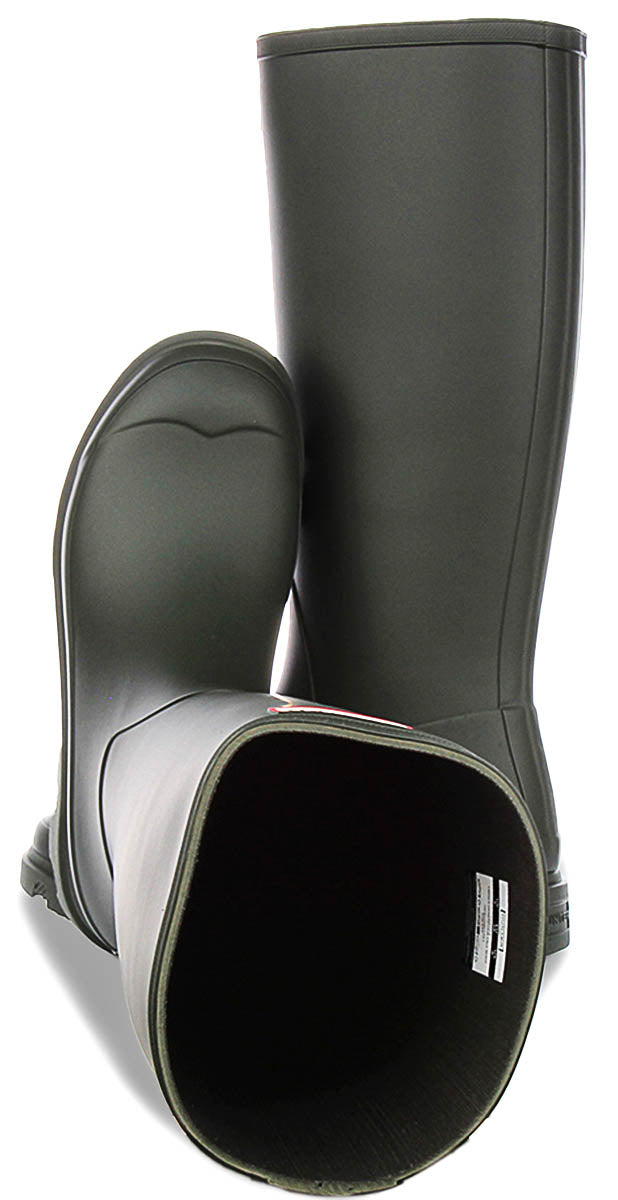 Hunter Downpour Tall In Olive | Womens Rain Wellington Rubber