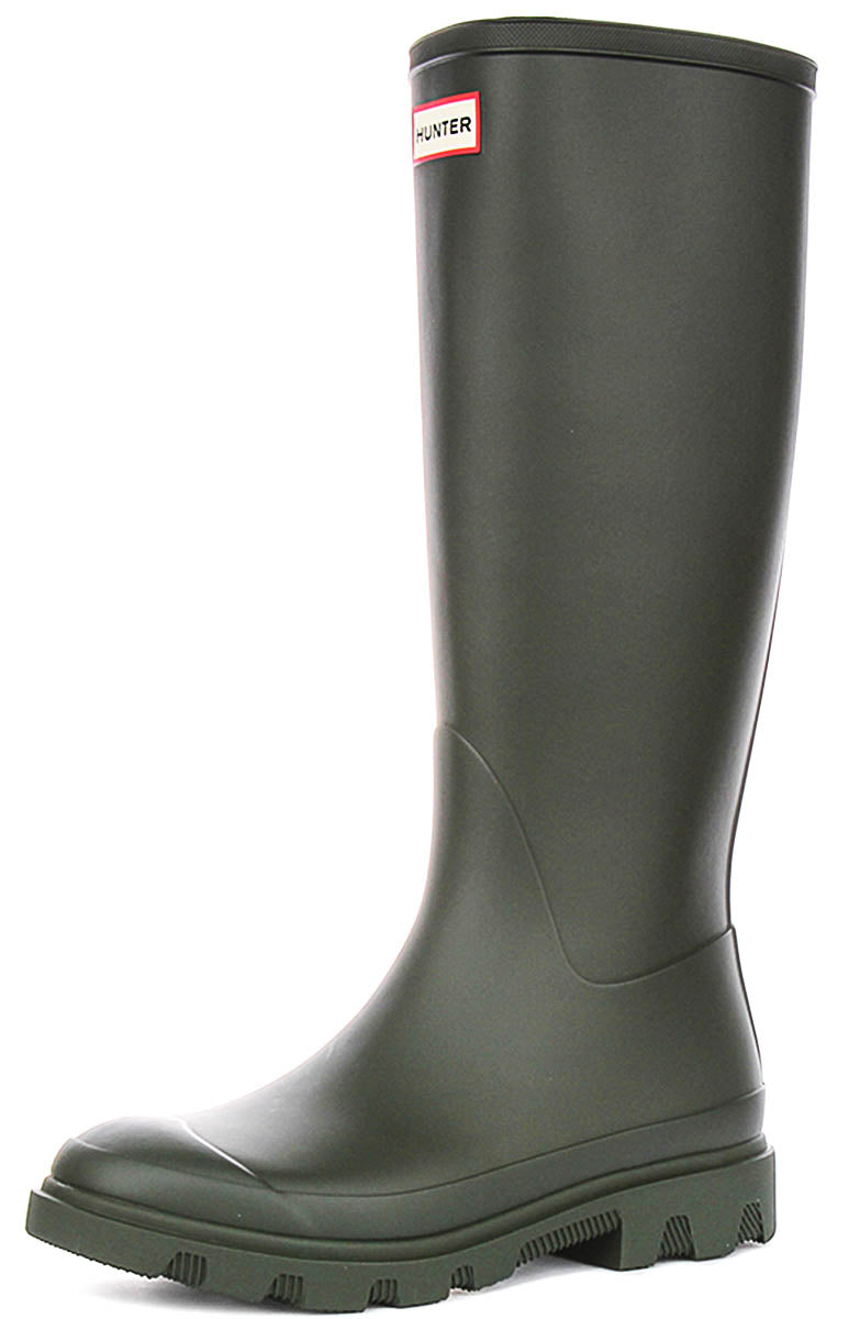Hunter Downpour Tall In Olive Boots