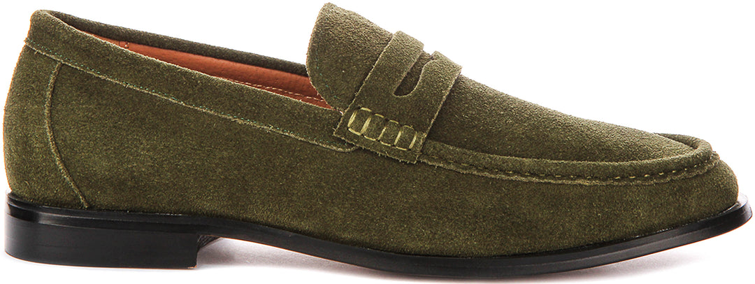 Justinreess England Fenton In Olive For Men