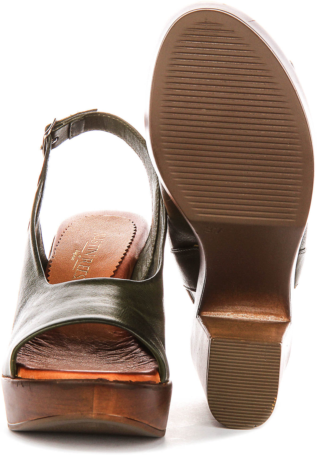 Justinreess England Serene In Olive For Women