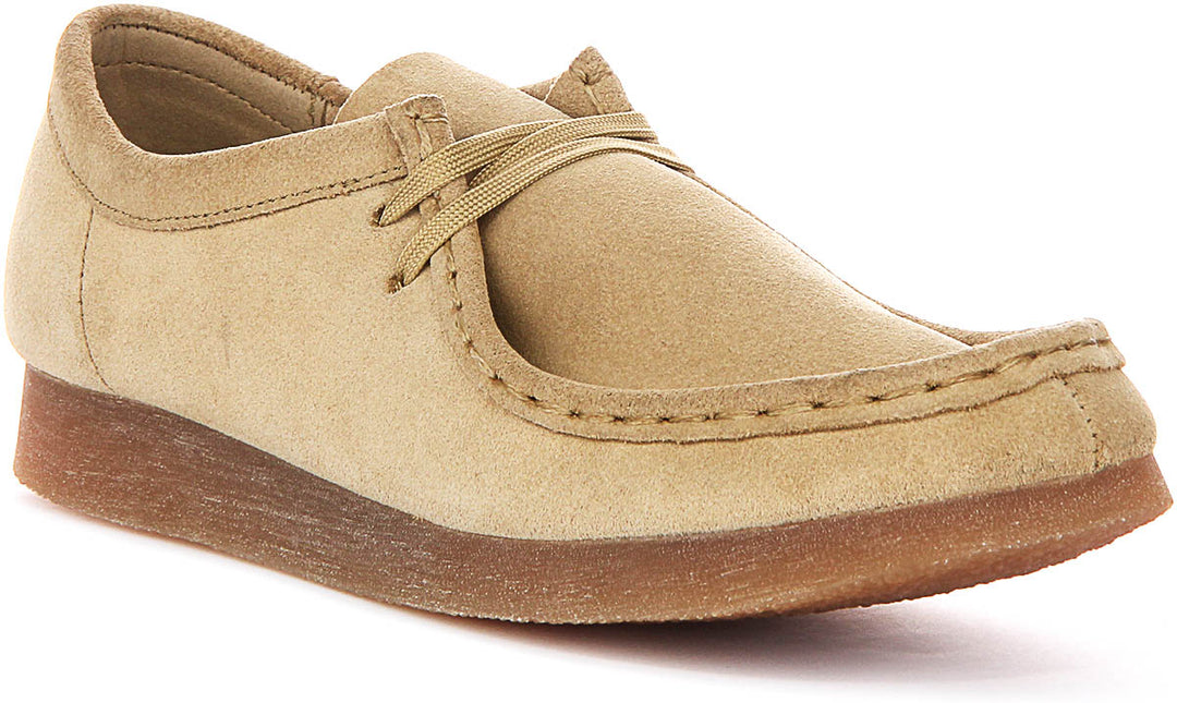 Clarks Originals Wallabee In Olive For Junior