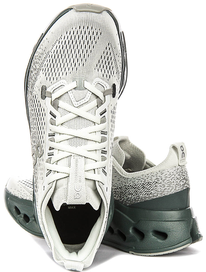 On Running Cloudsurfer Max In Olive For Men