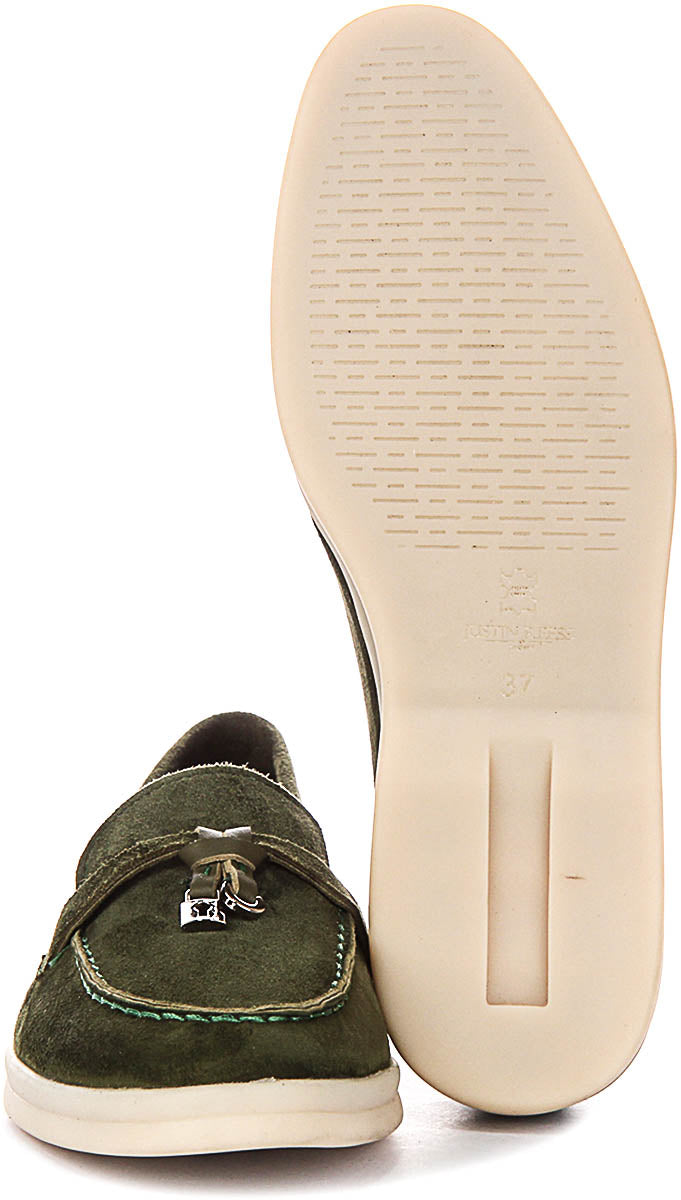 Justinreess England Emma In Olive For Women
