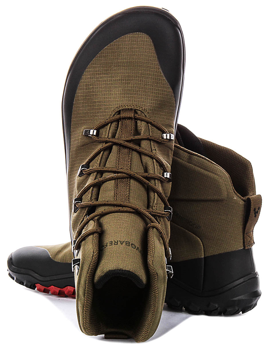 Vivobarefoot Tracker Textile In Olive For Men
