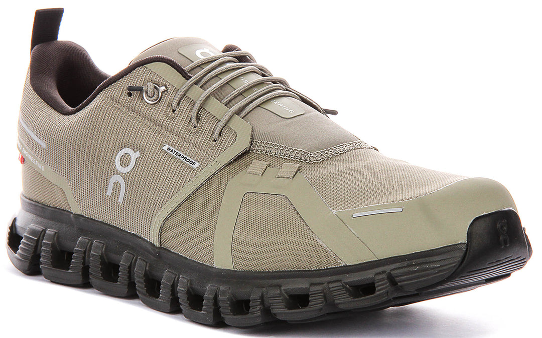 On Running Cloud 6 Waterproof Olive Espresso For Men