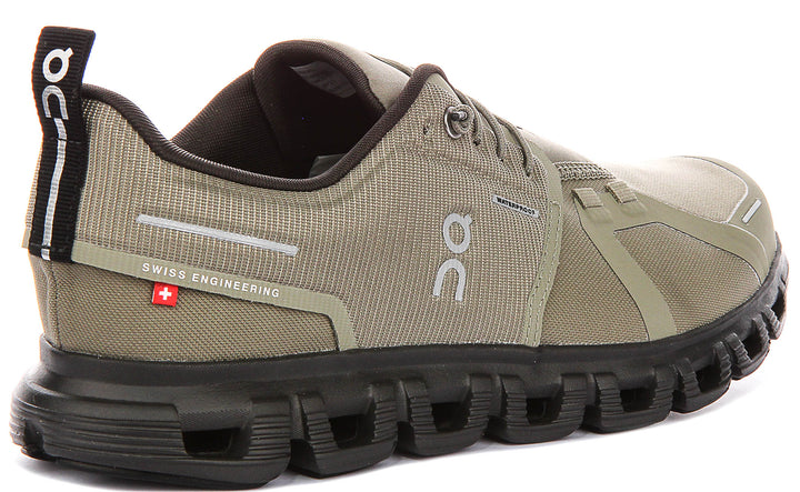 On Running Cloud 6 Waterproof Olive Espresso For Men