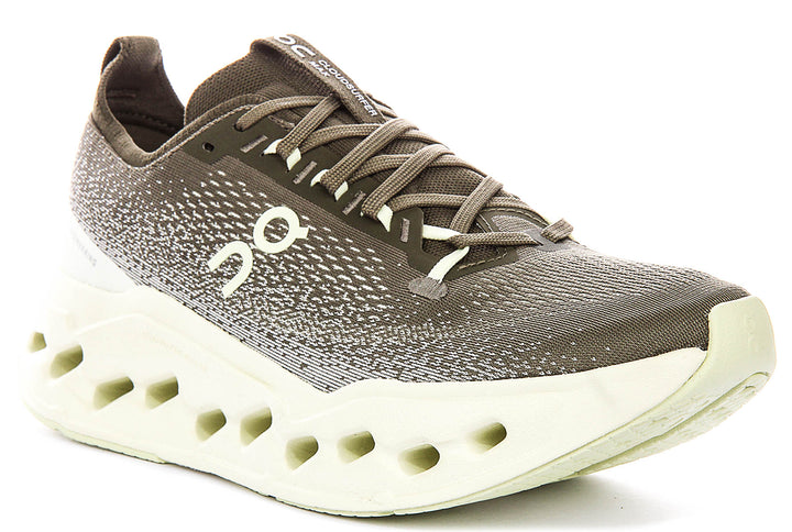 On Running Cloudsurfer Max In Olive For Men