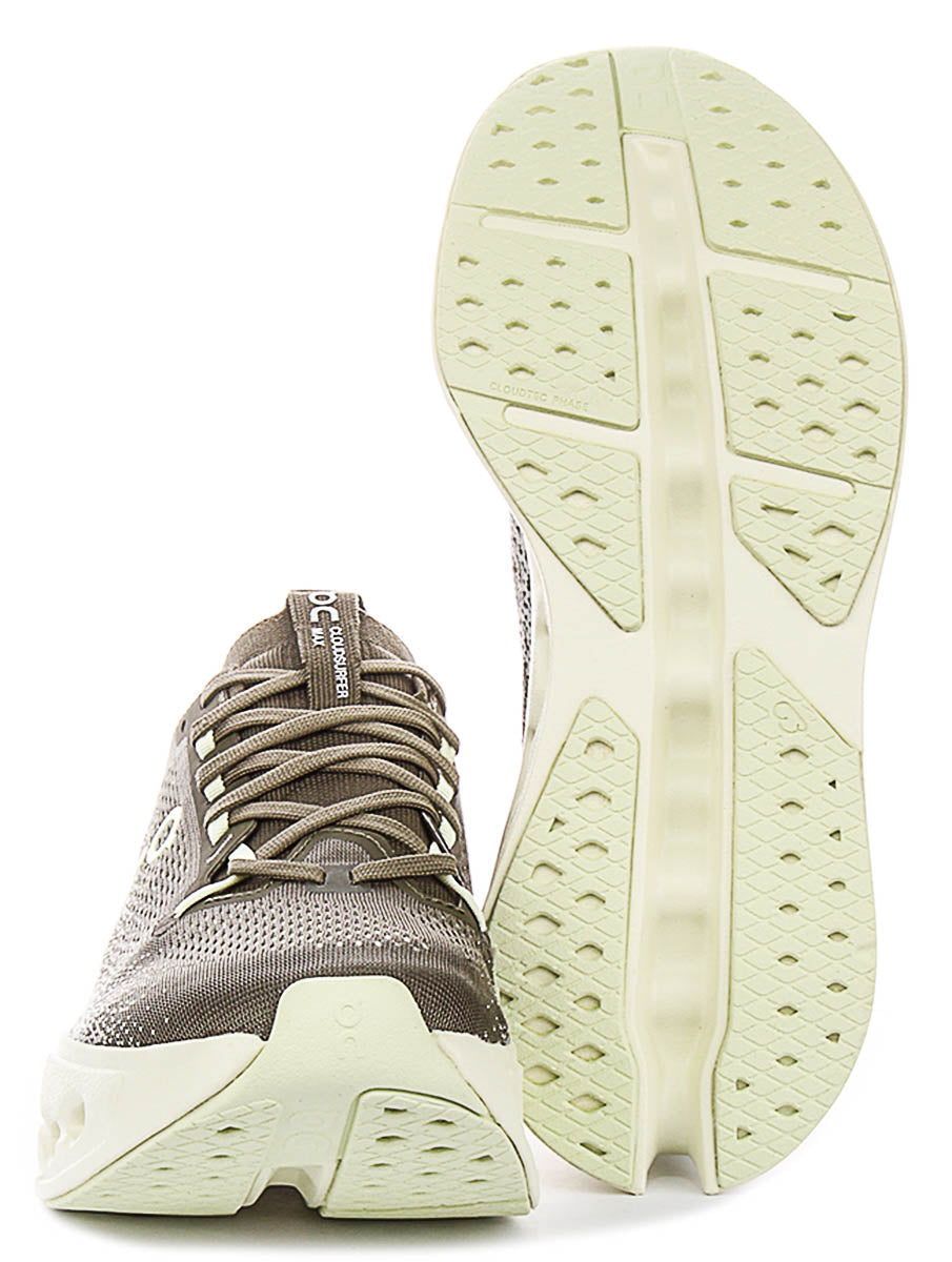 On Running Cloudsurfer Max In Olive For Men