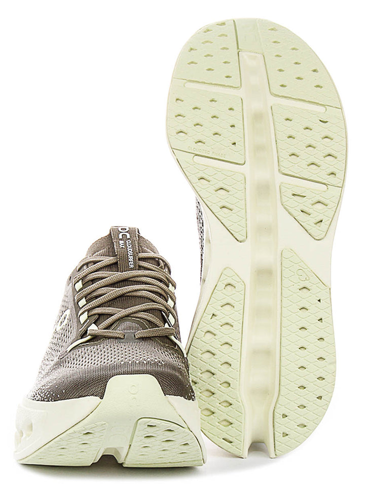 On Running Cloudsurfer Max In Olive For Men