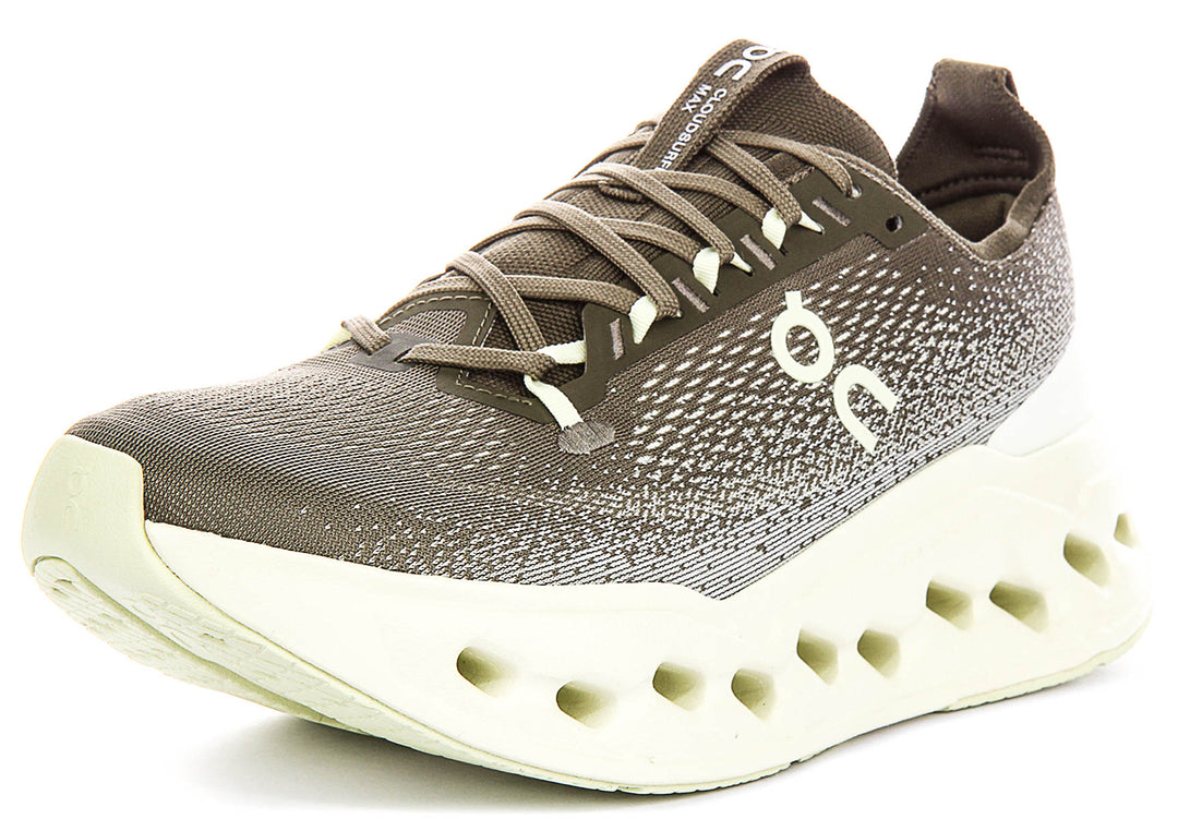 On Running Cloudsurfer Max In Olive For Men