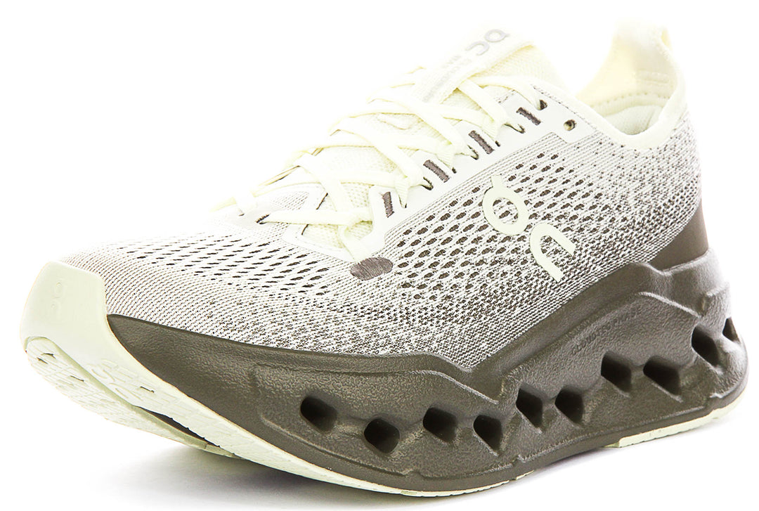 On Running Cloudsurfer Max In Olive For Women