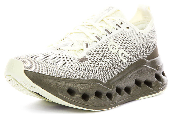 On Running Cloudsurfer Max In Olive For Women