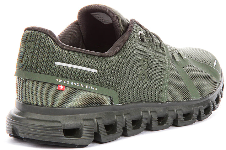 On Running Cloud 6 In Olive For Men